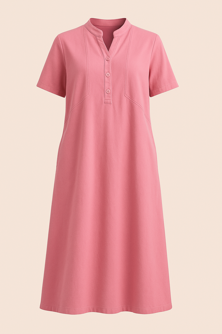 Maria | Tijdloos zomerjurk met linnen