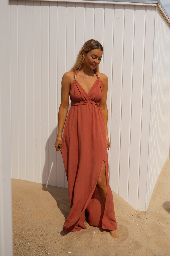 Leona | Zomerse maxi-jurk