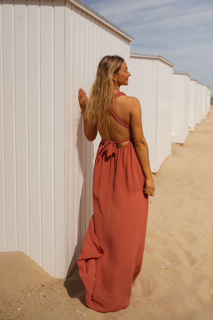 Leona | Zomerse maxi-jurk