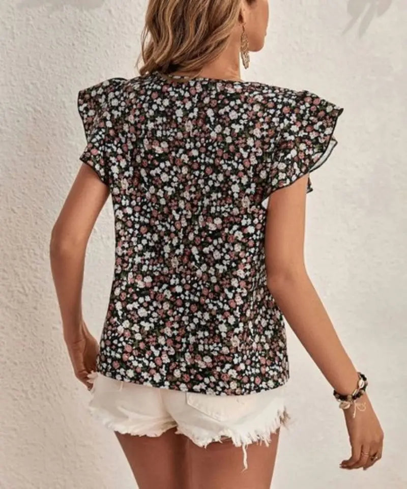 Alba | Charmante blouse met bloemenprint