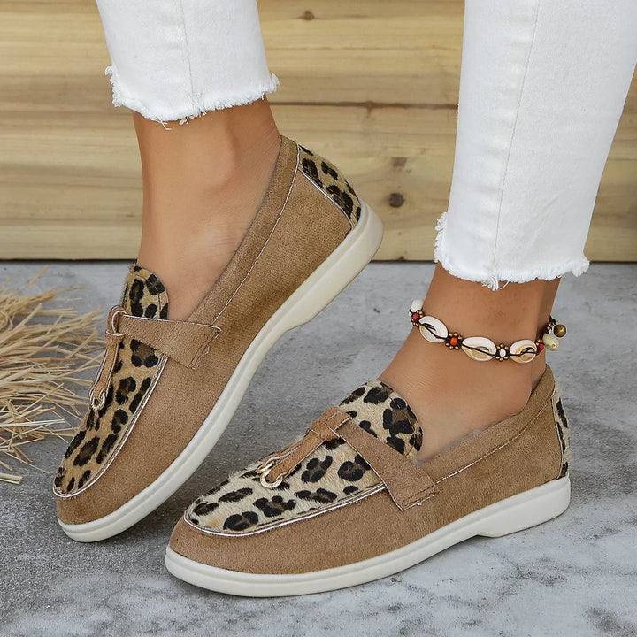 Cathy | Trendy schoenen met luipaardprint