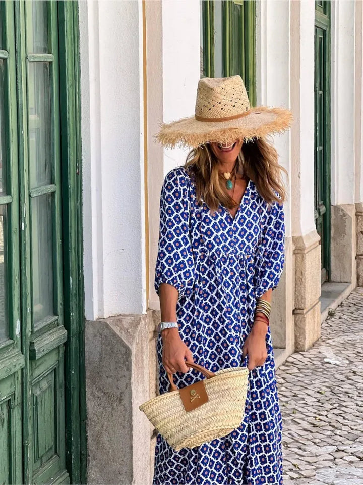 April | Boho maxi jurk