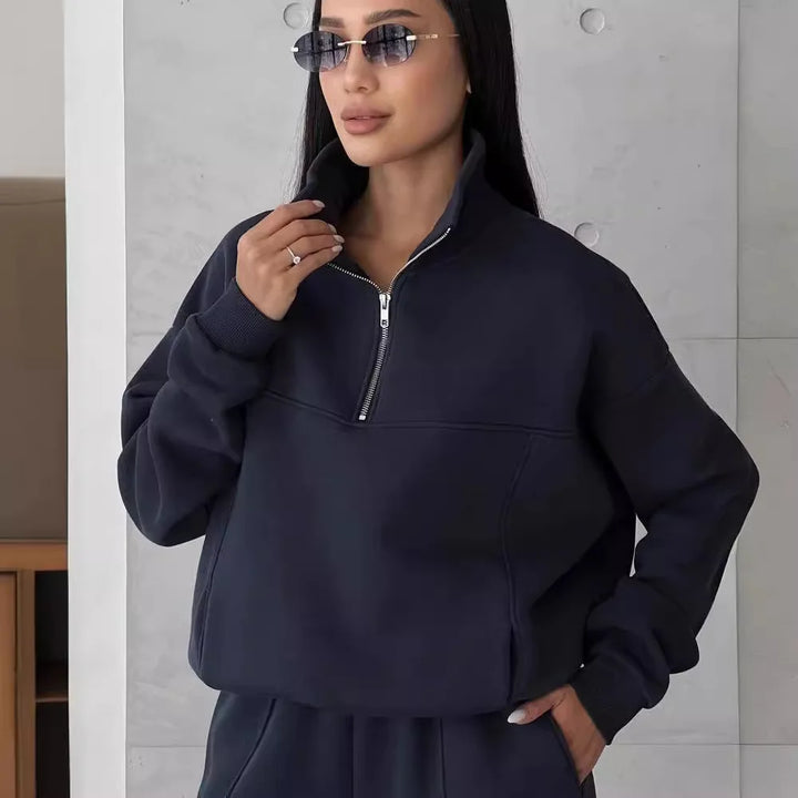 Senna | Sportieve loungeset met ritskraag