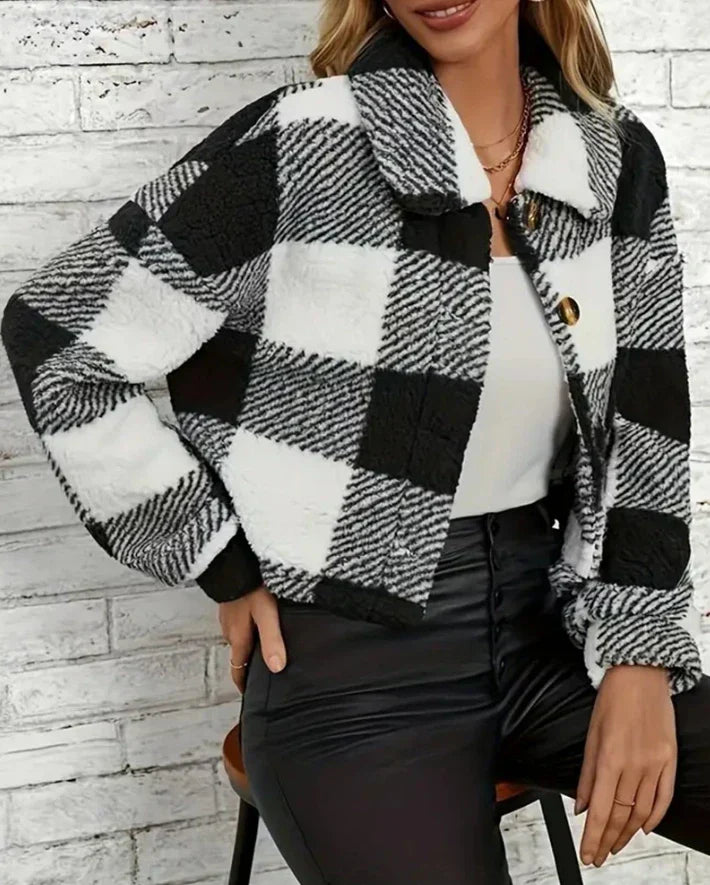 Reese | Trendy jas met zachte stof