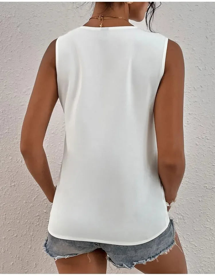 Daria | Stijlvolle top met verfijnde kantafwerking