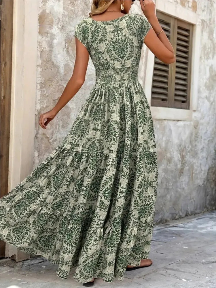Sarafin | Elegante maxi-jurk met vintage allure