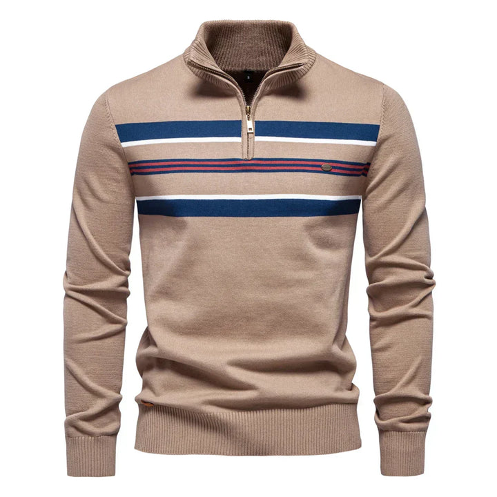 Vernon | Klassieke Zip-up trui
