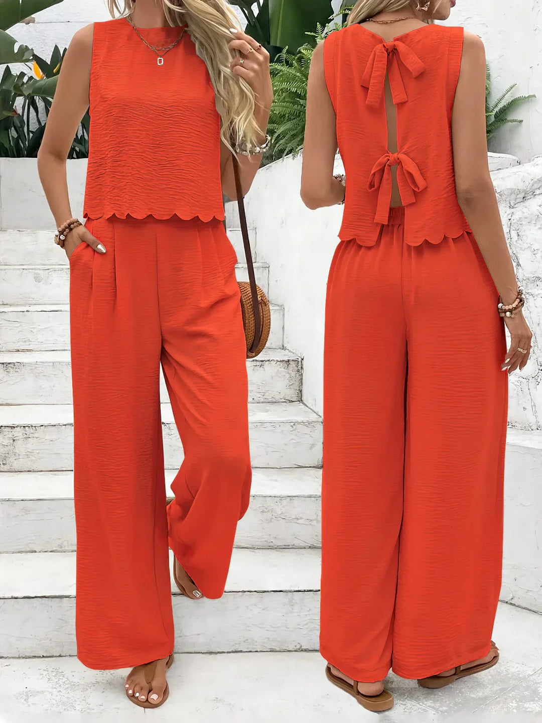 Charlotte | Speelse tweedelige set