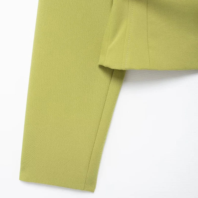 Sharon | Elegante korte blazer met riem