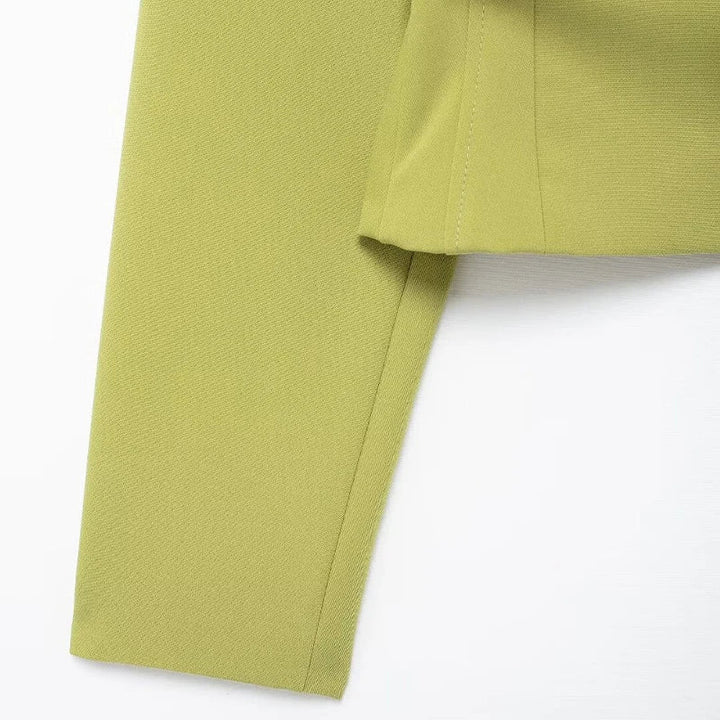 Sharon | Elegante korte blazer met riem