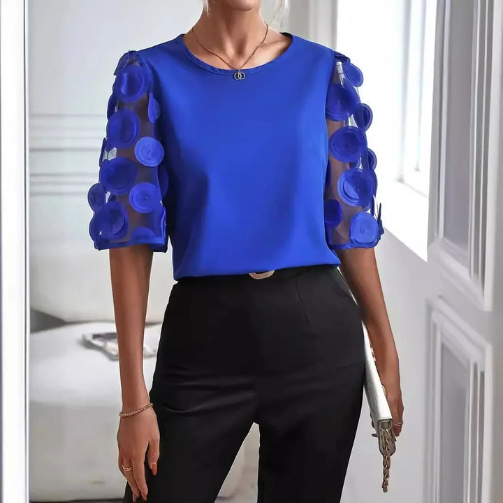 Lina | Elegante blouse met mouwen