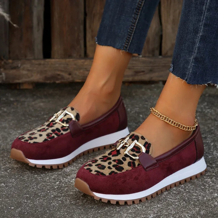 Kate | Stijlvolle schoenen met luipaardprint