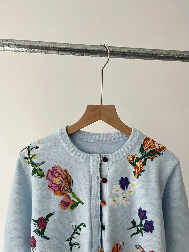 Sahara | Elegant vest met bloemen