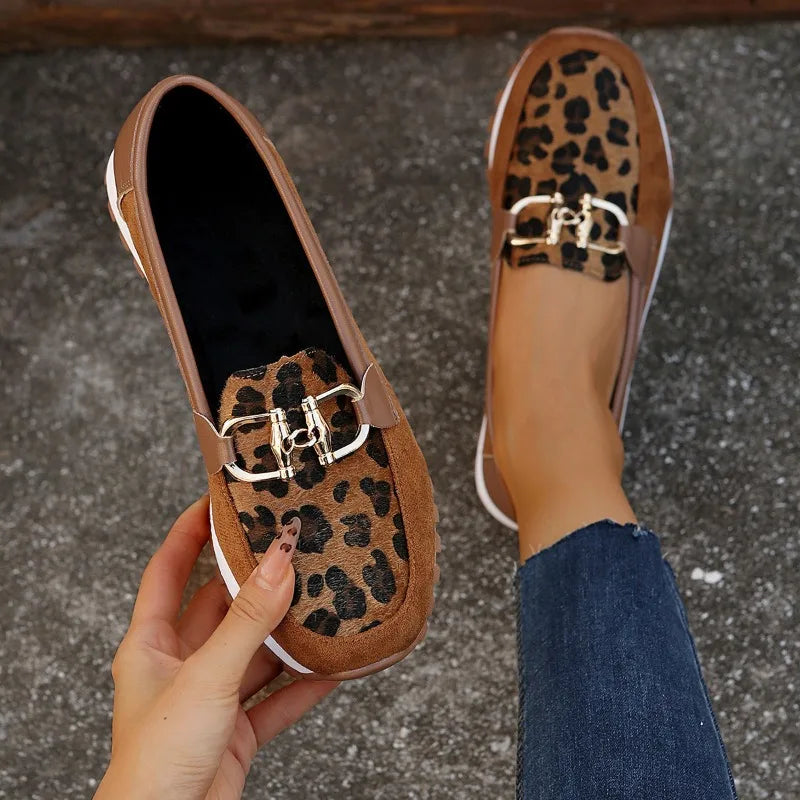 Kate | Stijlvolle schoenen met luipaardprint