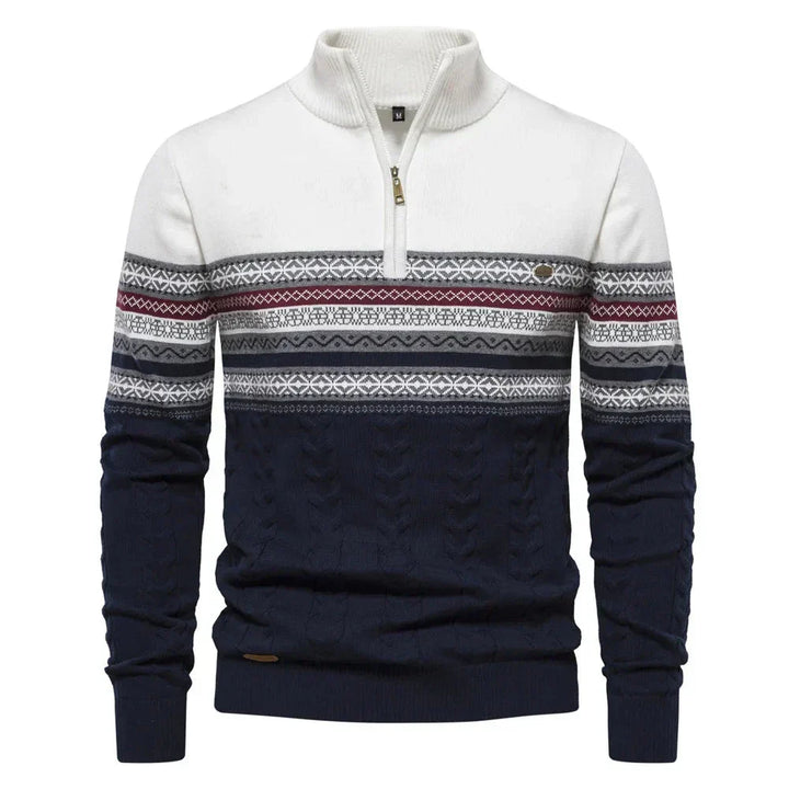 Jasper | Klassieke zipper sweater
