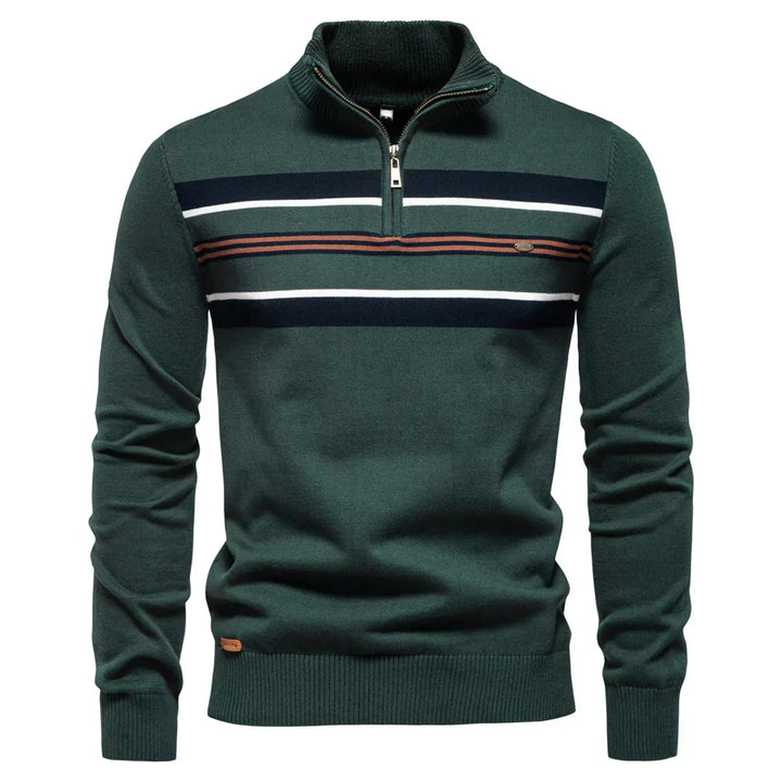 Vernon | Klassieke Zip-up trui