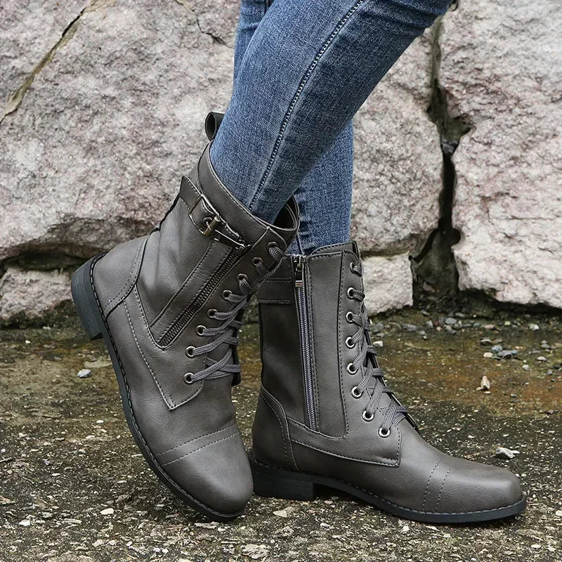 Natasja | Vintage Leren Boots