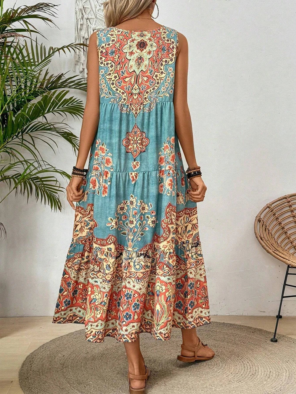Sierra | Zomerse maxi-jurk met boho charme