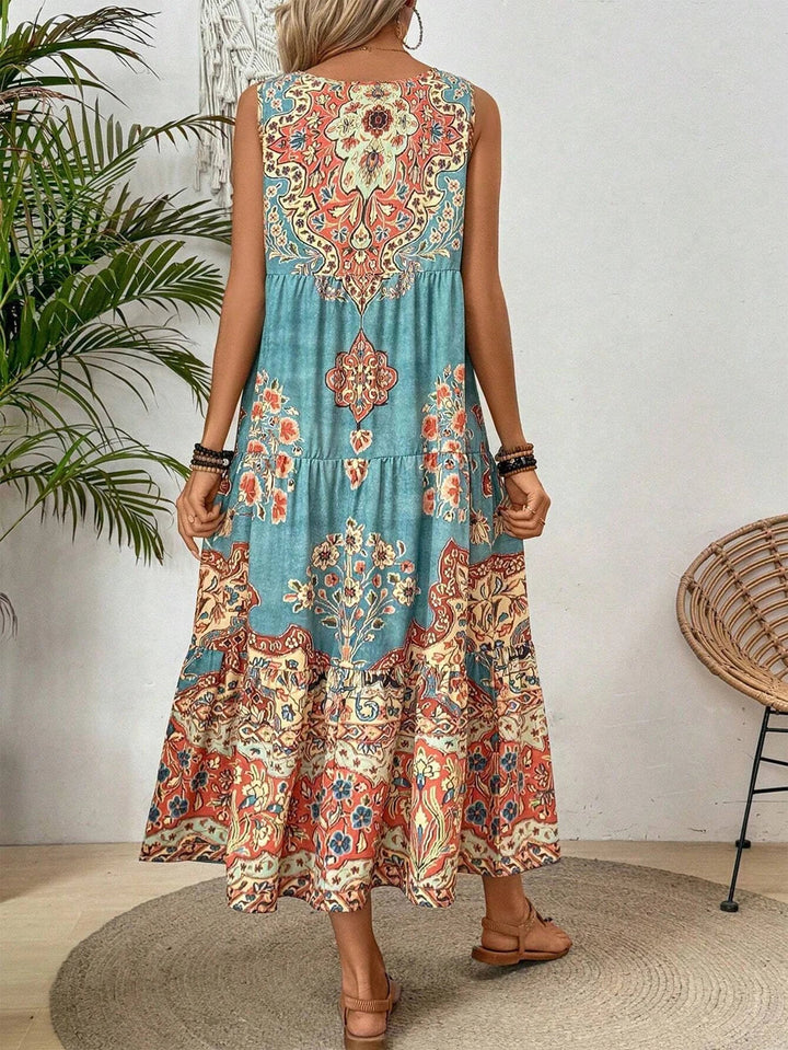 Sierra | Zomerse maxi-jurk met boho charme