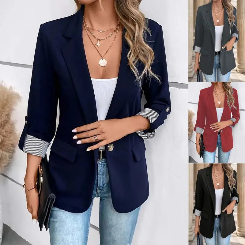 Selena | Elegante lange blazer