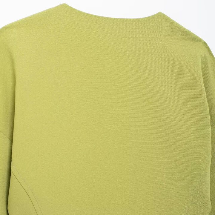 Sharon | Elegante korte blazer met riem