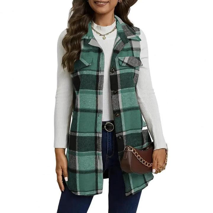 Tamara | Geblokt vest