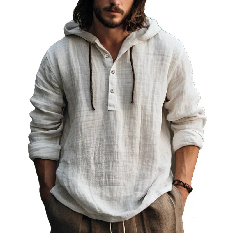 Sean | Ademende boho hoodie