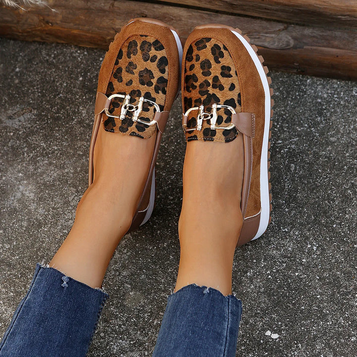 Kate | Stijlvolle schoenen met luipaardprint