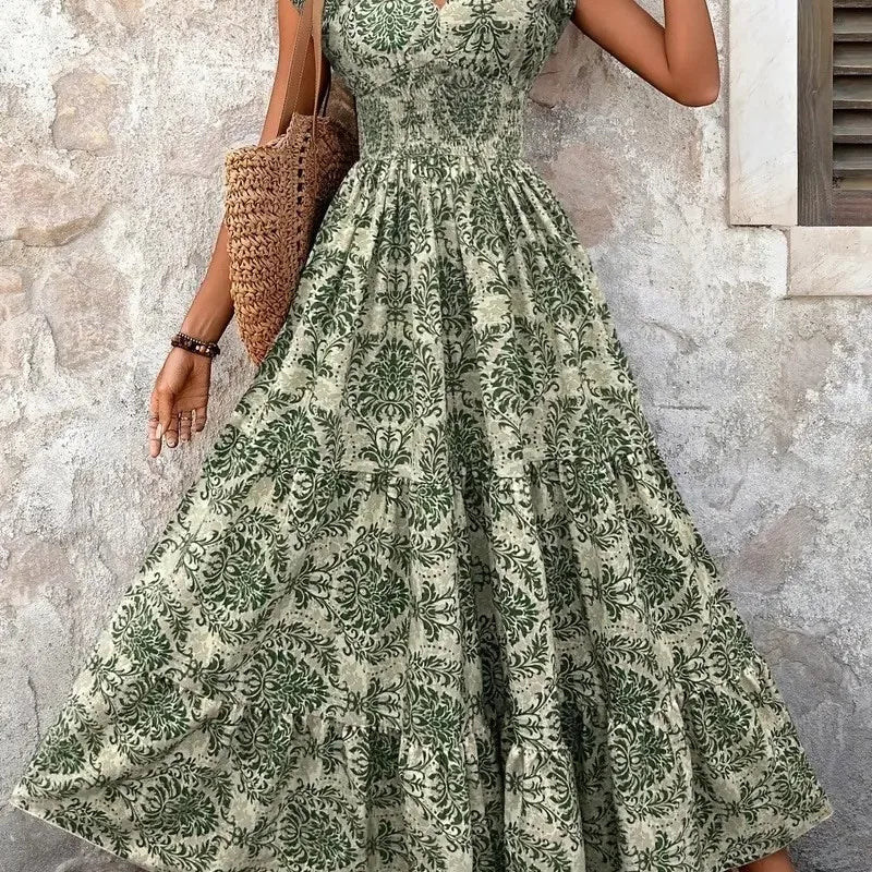 Sarafin | Elegante maxi-jurk met vintage allure