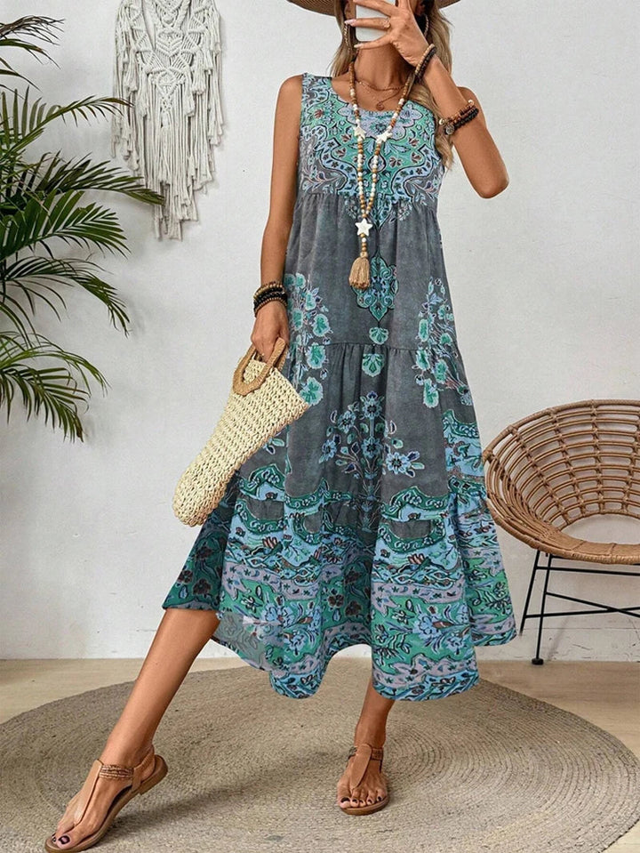 Sierra | Zomerse maxi-jurk met boho charme