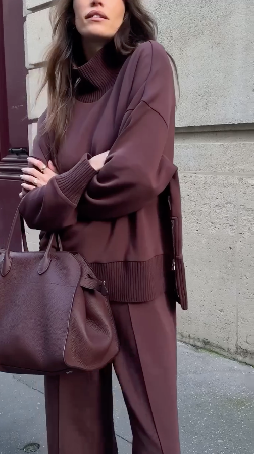 Erin | Knusse tweedelige loungeset