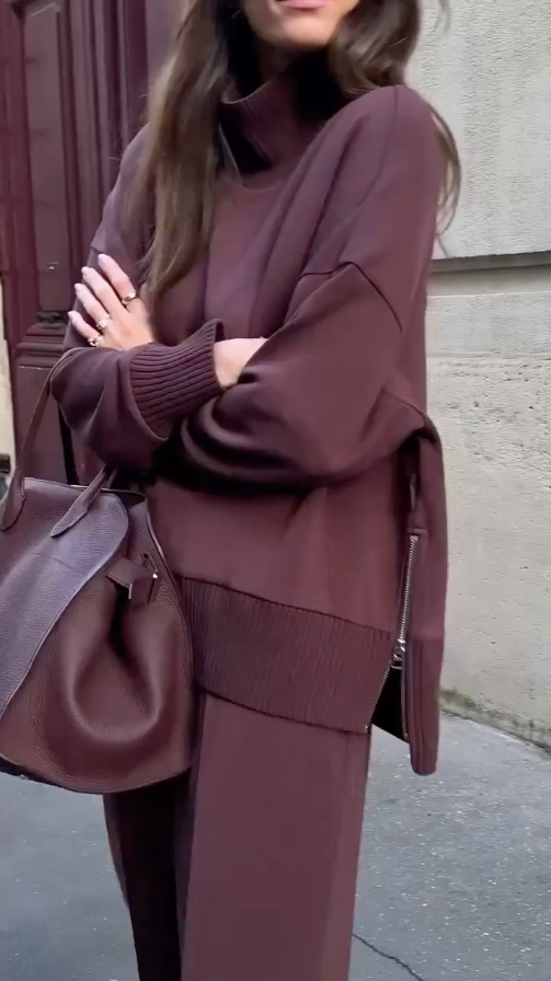 Erin | Knusse tweedelige loungeset