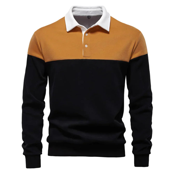 Jordan | Stylish long-sleeved polo shirt