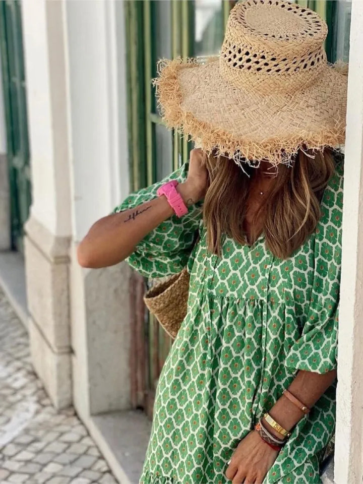 April | Boho maxi jurk