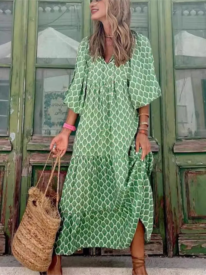 April | Boho maxi jurk