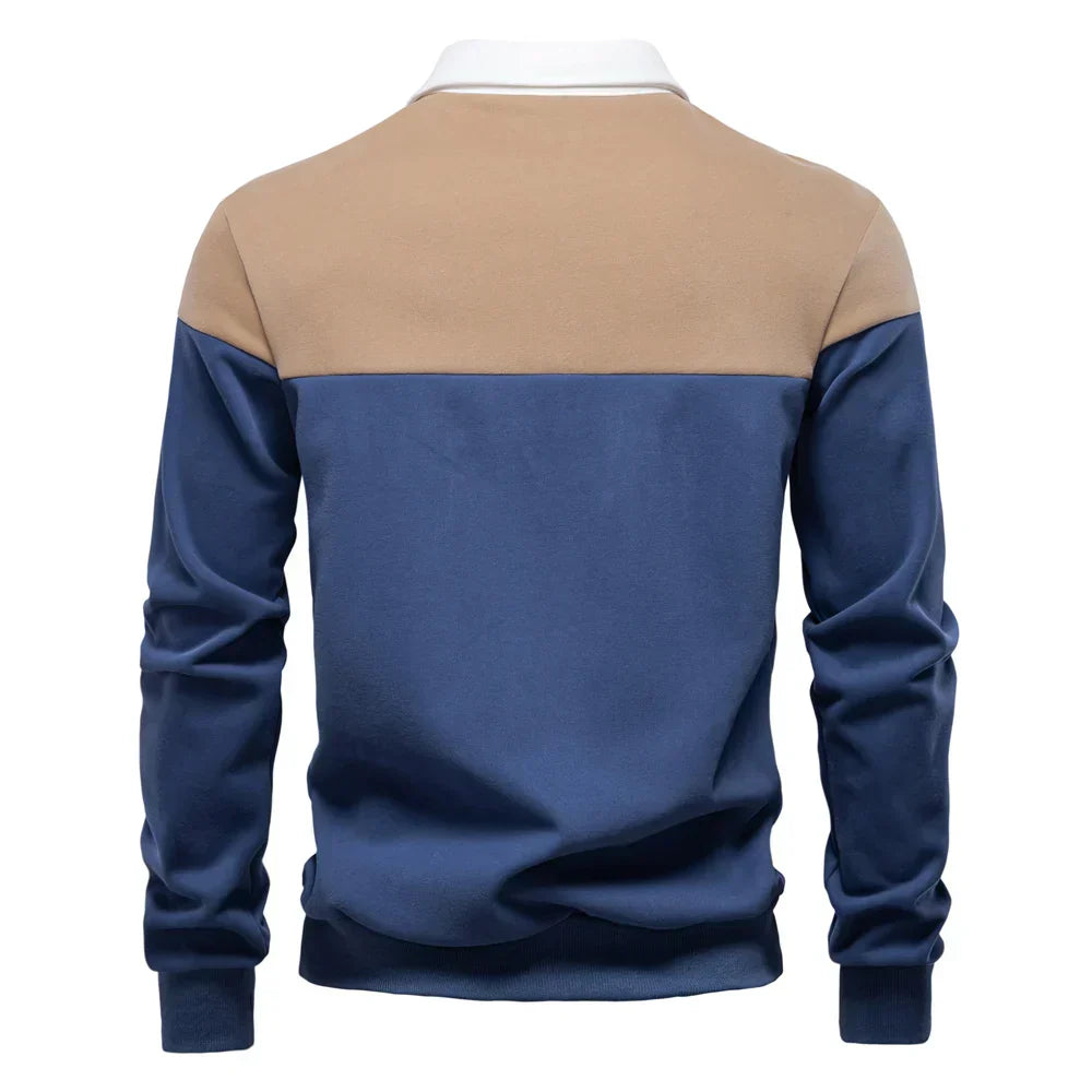 Jordan | Stylish long-sleeved polo shirt