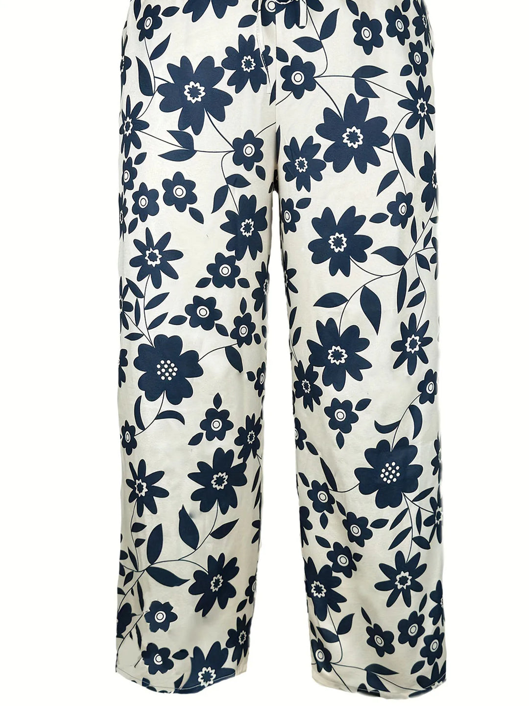 Lavina | Losse broek met stijlvolle bloemenprint