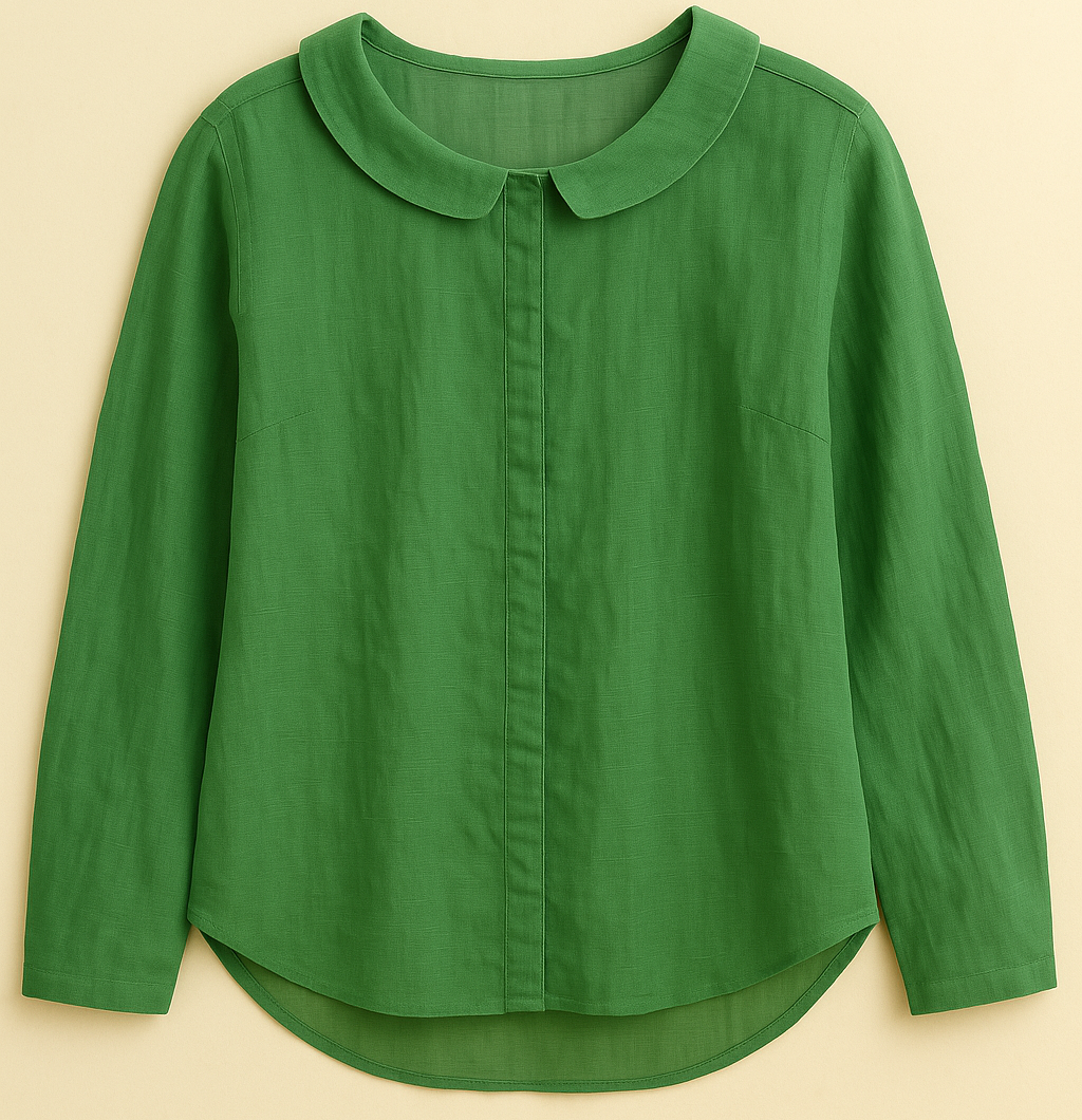 Selma | Chique blouse met linnen