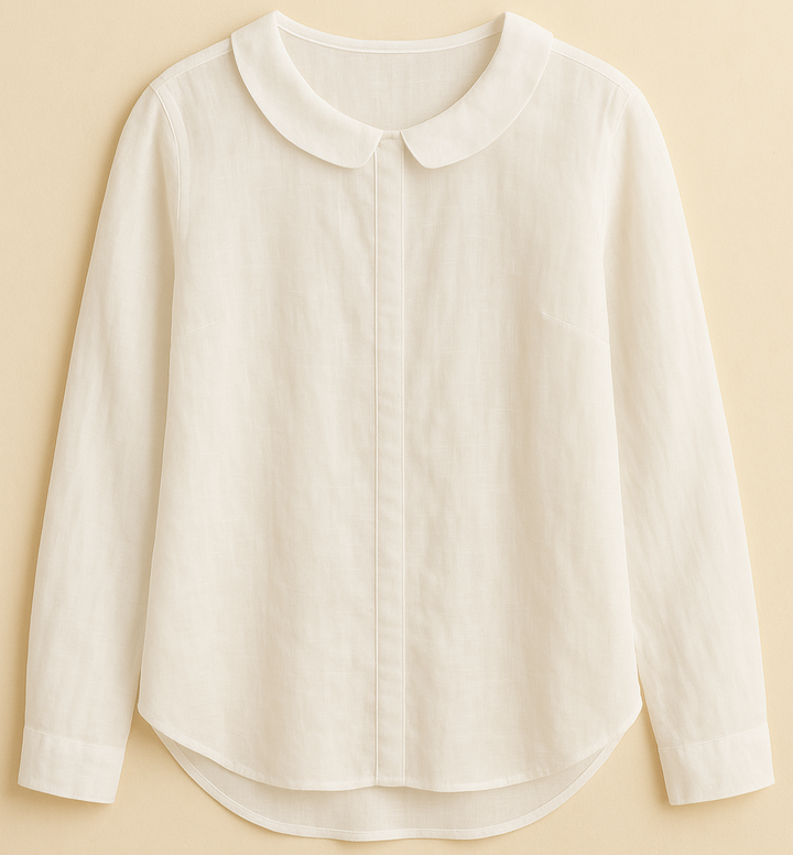 Selma | Chique blouse met linnen