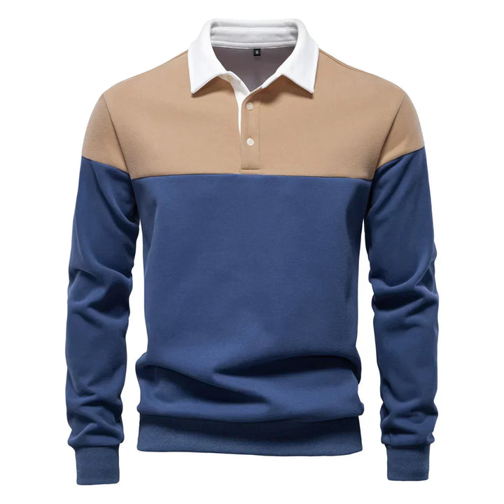 Jordan | Stylish long-sleeved polo shirt