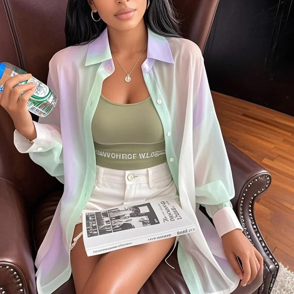 Angelina | Luchtig elegante blouse