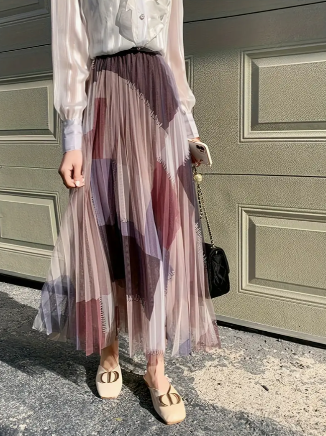 Talulla | Elegante rok met print