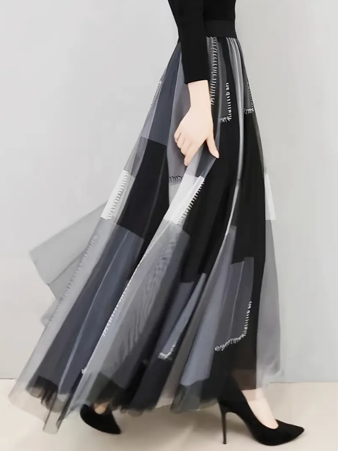 Talulla | Elegante rok met print