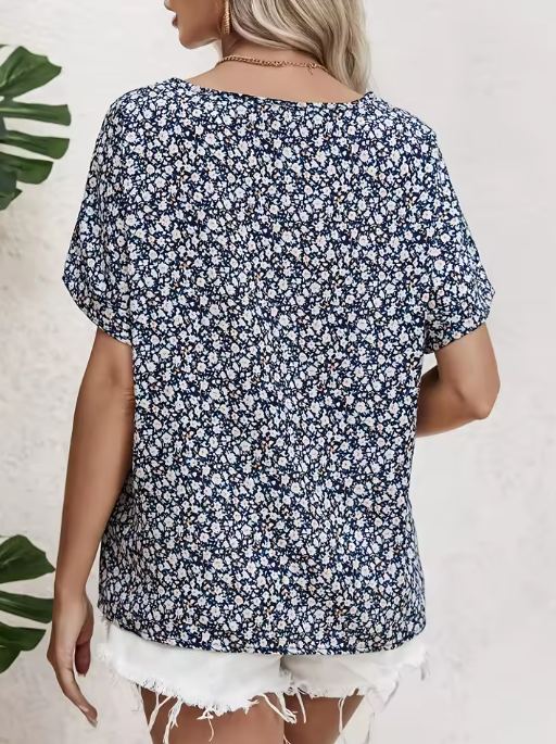 Verna | Chique blouse met bloemenprint