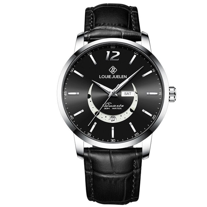 Atticus | Elegant maanfase horloge