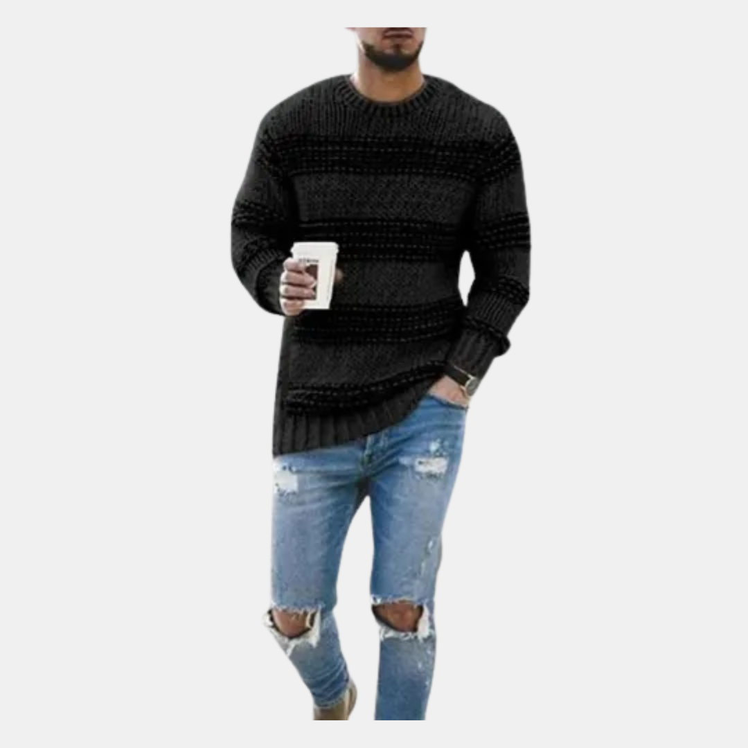 Mick | Stijlvolle gebreide trui