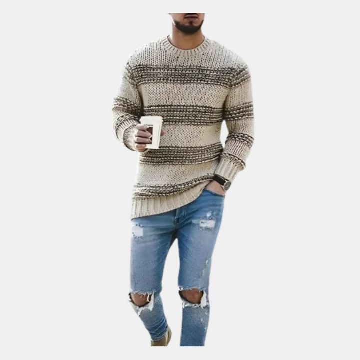 Mick | Stijlvolle gebreide trui