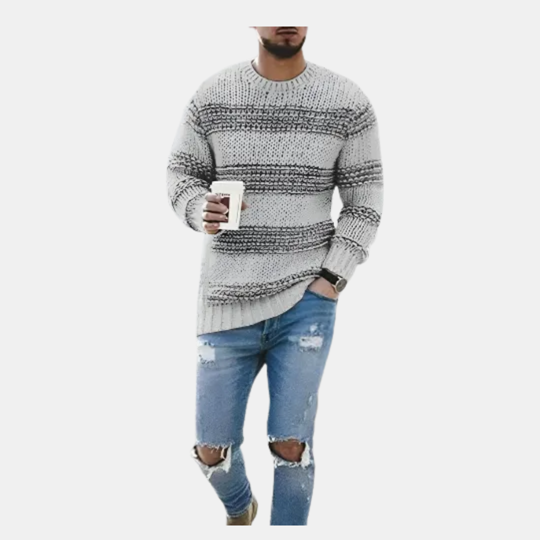 Mick | Stijlvolle gebreide trui