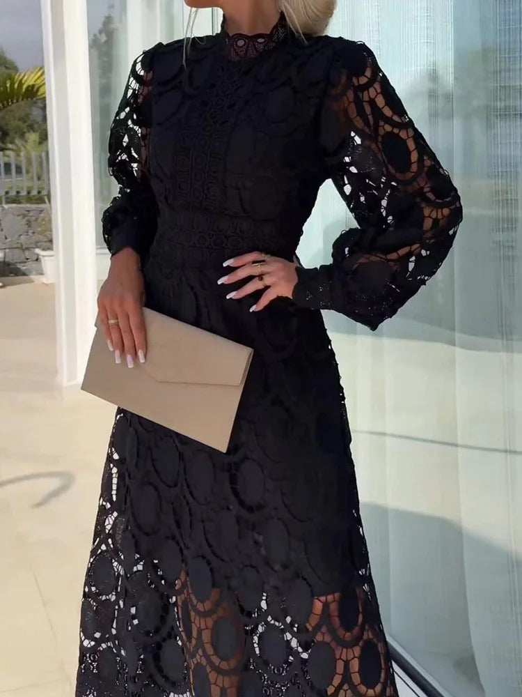 Kendall | Elegante kanten jurk