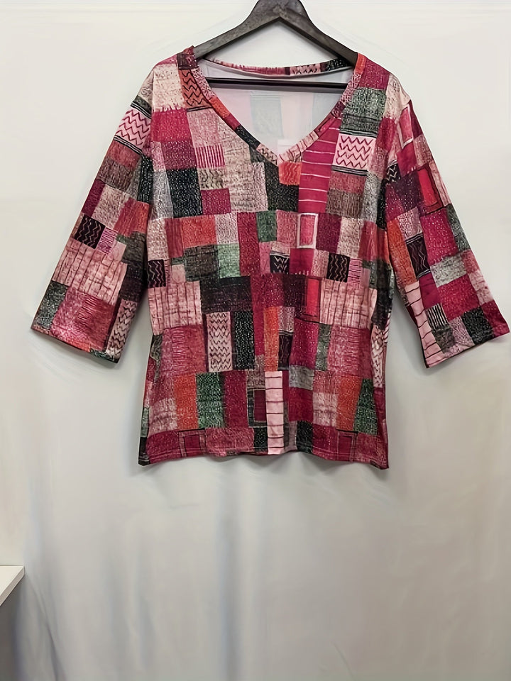 Kleurrijke Zomerblouse